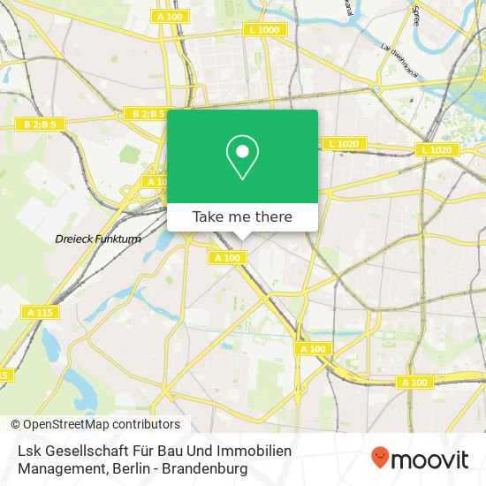 Lsk Gesellschaft Für Bau Und Immobilien Management map