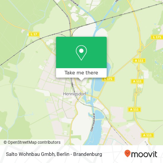 Salto Wohnbau Gmbh map