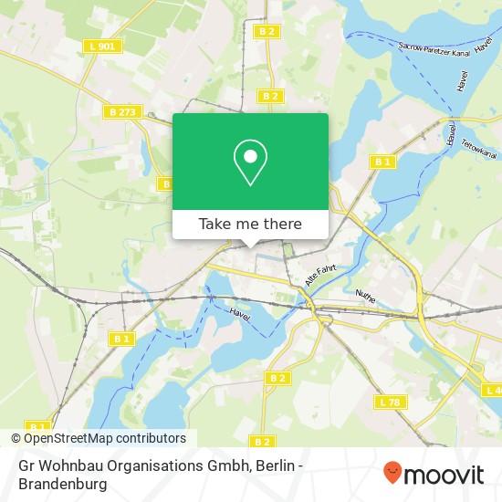 Gr Wohnbau Organisations Gmbh map