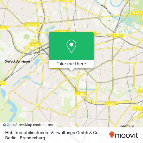 Hbb Immobilienfonds- Verwaltungs Gmbh & Co. map