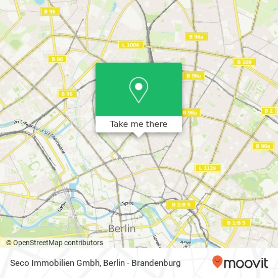 Seco Immobilien Gmbh map