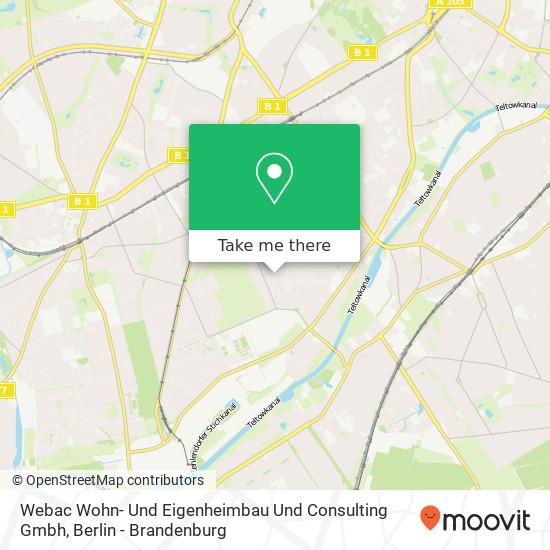 Webac Wohn- Und Eigenheimbau Und Consulting Gmbh map