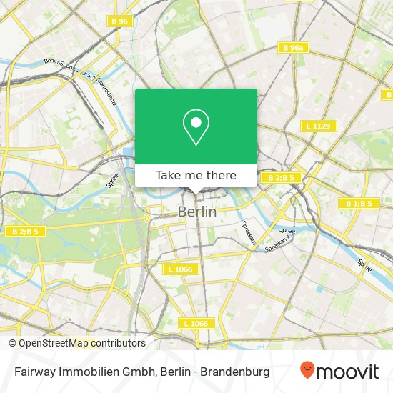 Fairway Immobilien Gmbh map