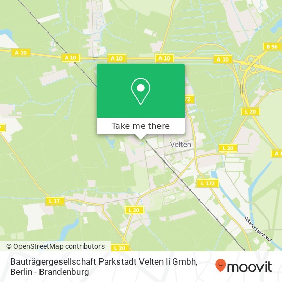 Bauträgergesellschaft Parkstadt Velten Ii Gmbh map