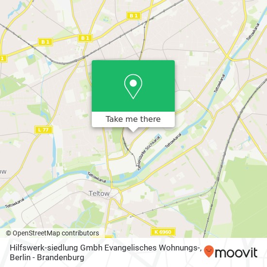 Hilfswerk-siedlung Gmbh Evangelisches Wohnungs- map