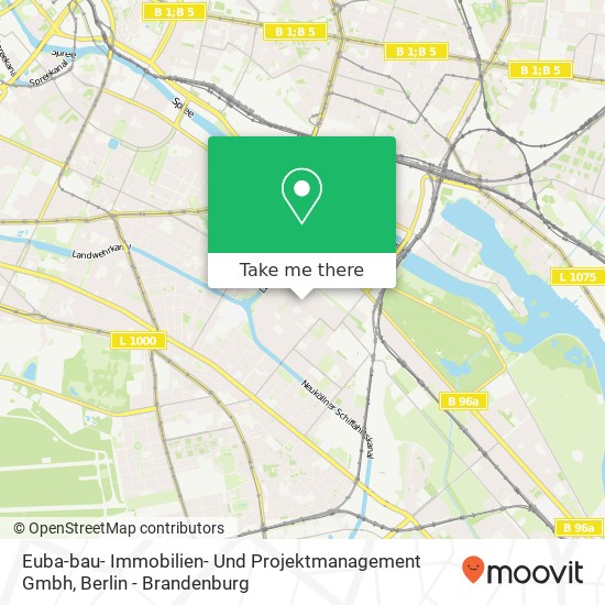 Карта Euba-bau- Immobilien- Und Projektmanagement Gmbh