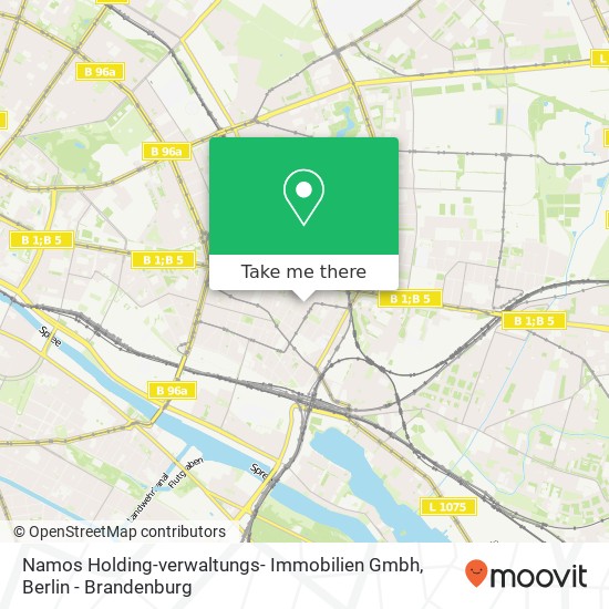 Namos Holding-verwaltungs- Immobilien Gmbh map