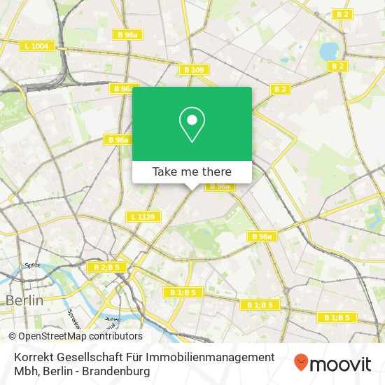 Korrekt Gesellschaft Für Immobilienmanagement Mbh map