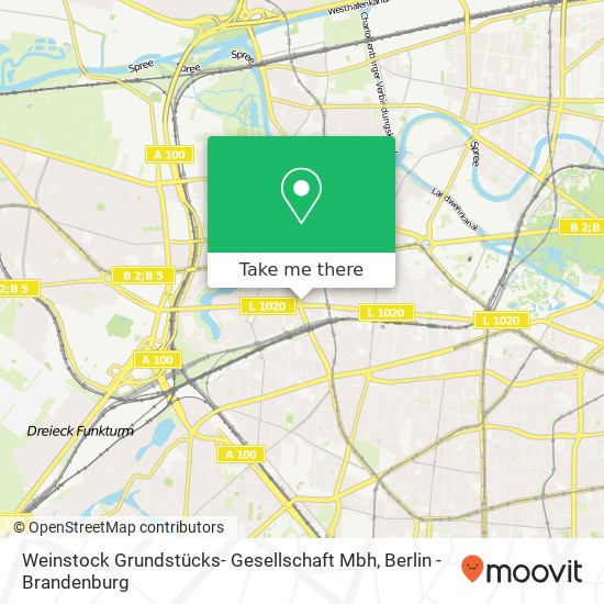 Weinstock Grundstücks- Gesellschaft Mbh map
