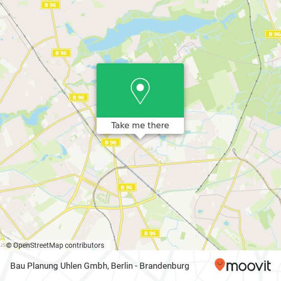 Bau Planung Uhlen Gmbh map