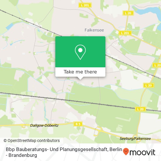 Bbp Bauberatungs- Und Planungsgesellschaft map