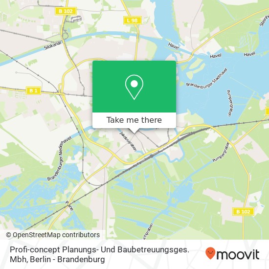 Profi-concept Planungs- Und Baubetreuungsges. Mbh map