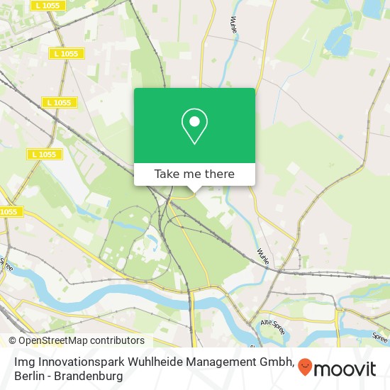 Img Innovationspark Wuhlheide Management Gmbh map