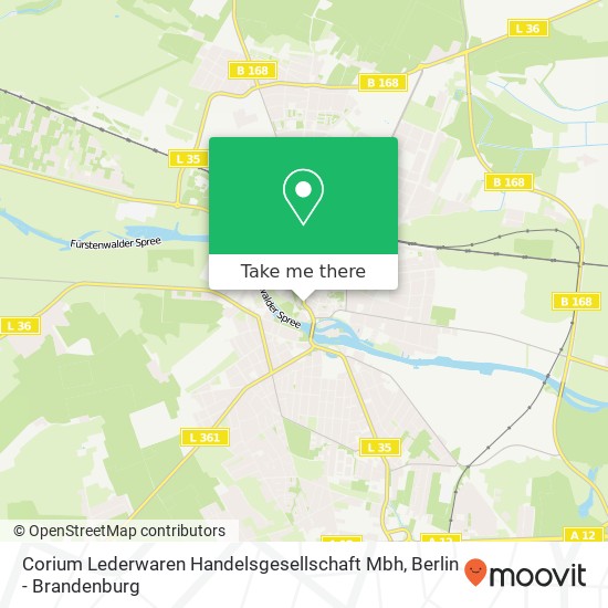 Corium Lederwaren Handelsgesellschaft Mbh map