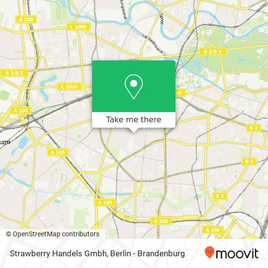 Strawberry Handels Gmbh map