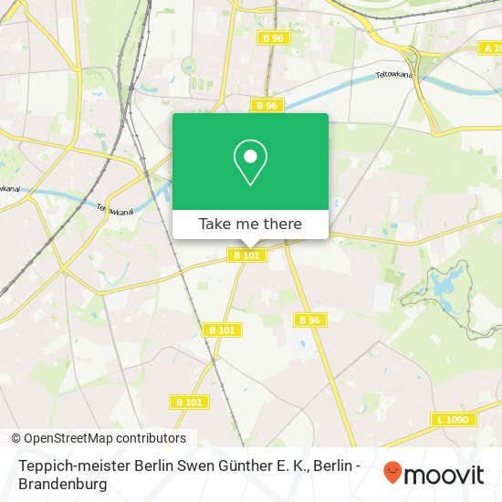 Teppich-meister Berlin Swen Günther E. K. map