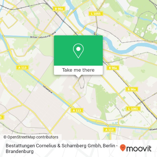 Bestattungen Cornelius & Scharnberg Gmbh map