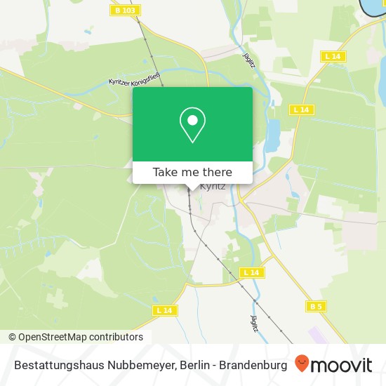 Bestattungshaus Nubbemeyer map