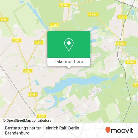 Bestattungsinstitut Heinrich Ralf map