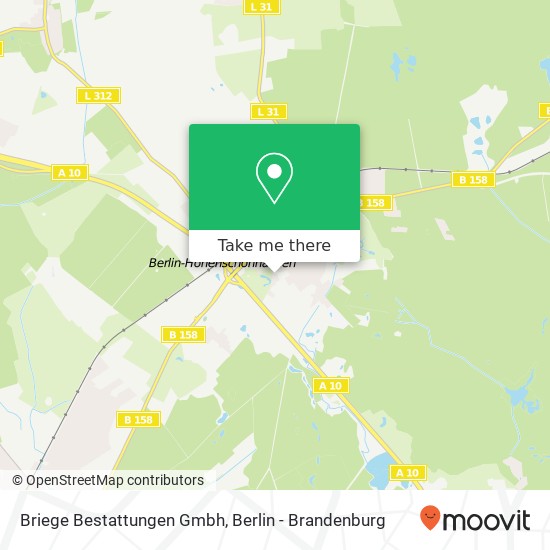 Briege Bestattungen Gmbh map