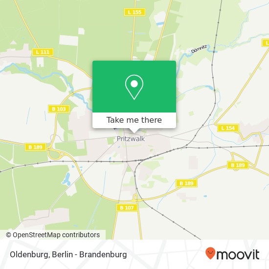 Oldenburg map