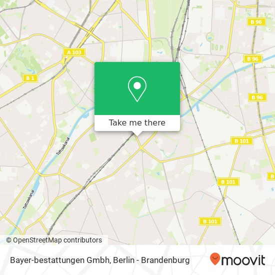 Bayer-bestattungen Gmbh map