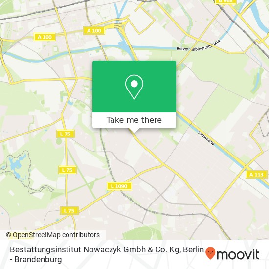 Bestattungsinstitut Nowaczyk Gmbh & Co. Kg map