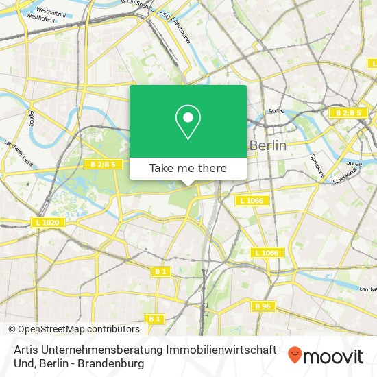 Artis Unternehmensberatung Immobilienwirtschaft Und map