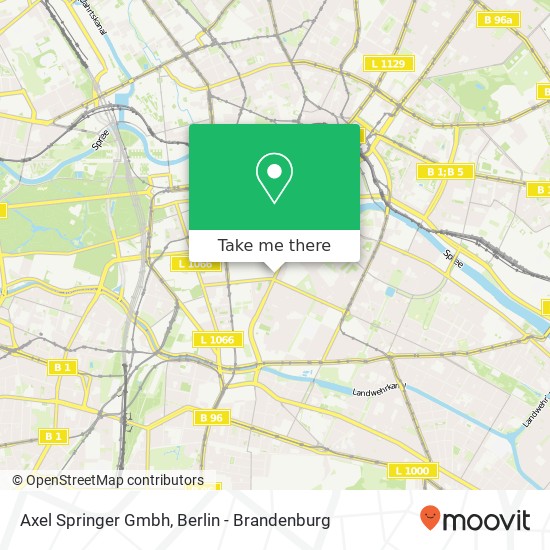 Axel Springer Gmbh map