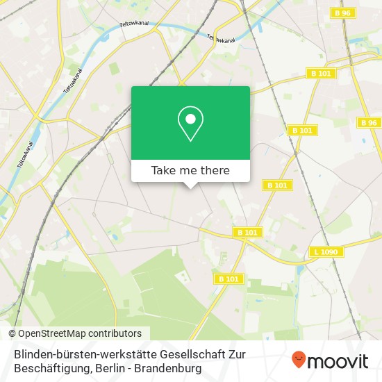 Blinden-bürsten-werkstätte Gesellschaft Zur Beschäftigung map