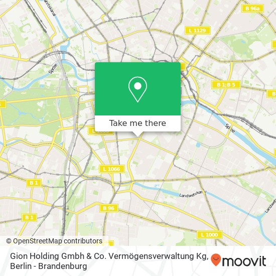 Gion Holding Gmbh & Co. Vermögensverwaltung Kg map