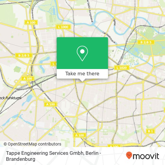 Tappe Engineering Services Gmbh map