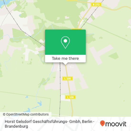 Horst Gelsdorf Geschäftsführungs- Gmbh map