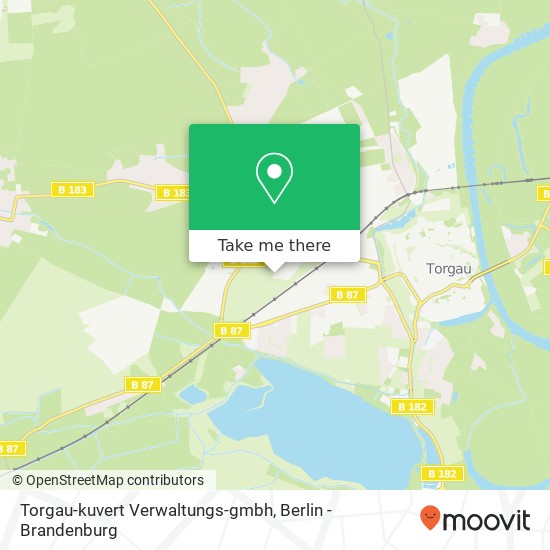 Карта Torgau-kuvert Verwaltungs-gmbh