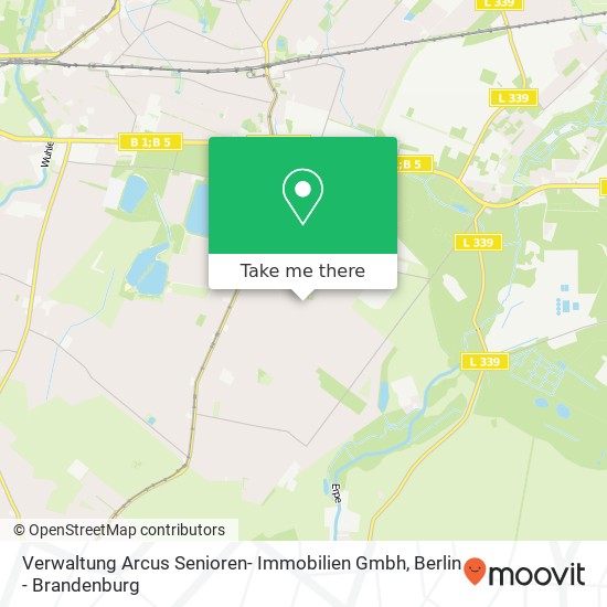 Карта Verwaltung Arcus Senioren- Immobilien Gmbh