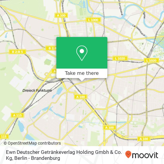 Ewn Deutscher Getränkeverlag Holding Gmbh & Co. Kg map