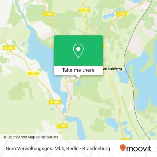 Gcm Verwaltungsges. Mbh map