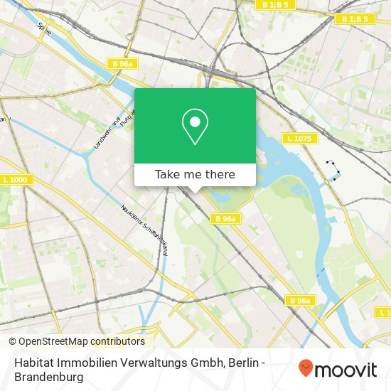 Habitat Immobilien Verwaltungs Gmbh map