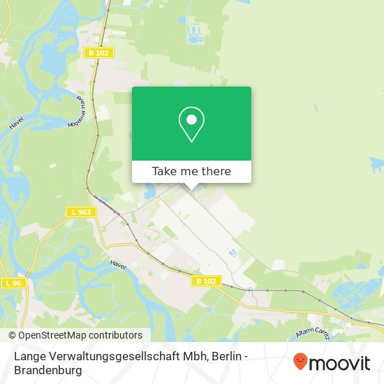 Lange Verwaltungsgesellschaft Mbh map