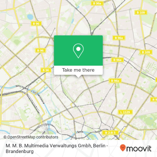 M. M. B. Multimedia Verwaltungs Gmbh map