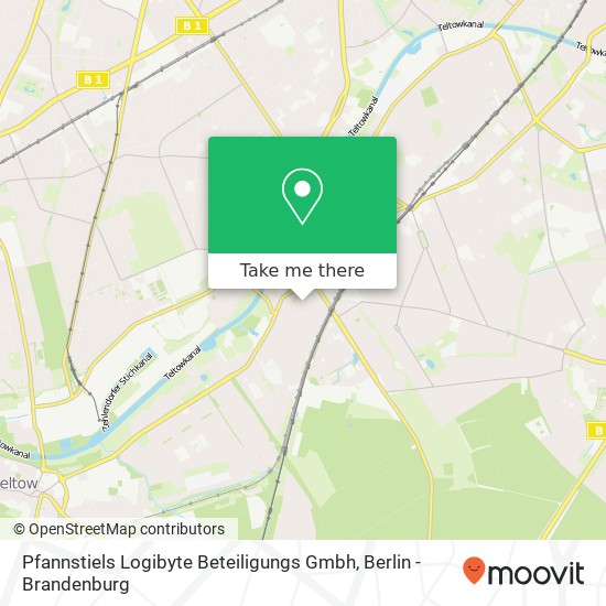 Pfannstiels Logibyte Beteiligungs Gmbh map