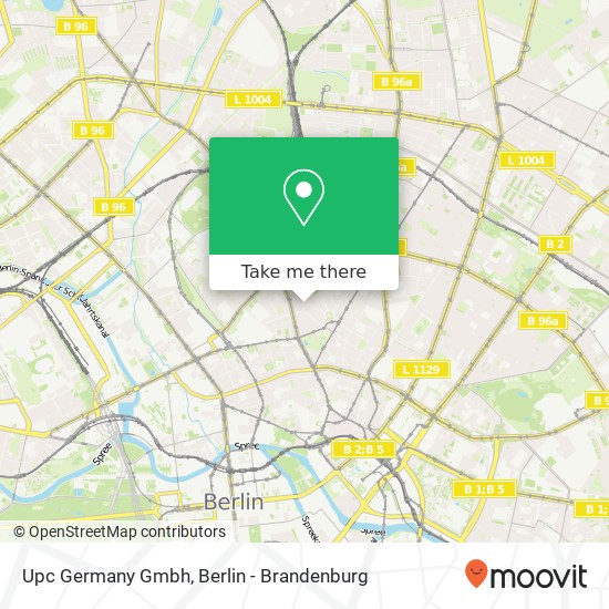 Upc Germany Gmbh map