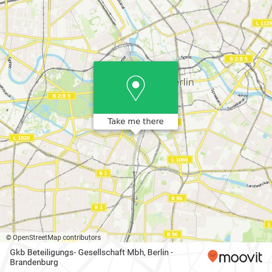 Gkb Beteiligungs- Gesellschaft Mbh map