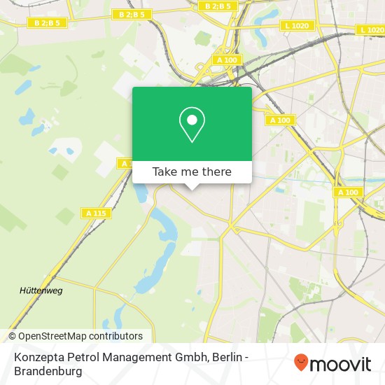 Konzepta Petrol Management Gmbh map