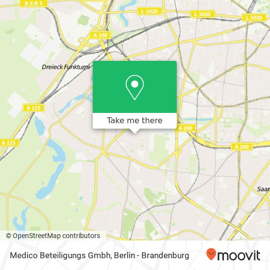 Medico Beteiligungs Gmbh map