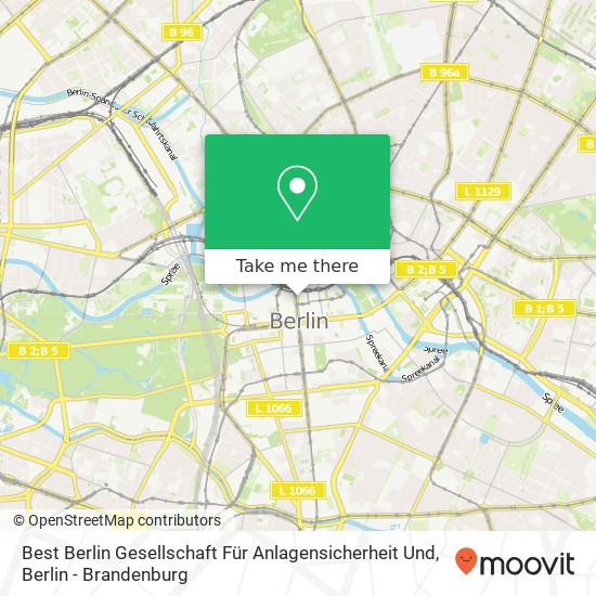 Best Berlin Gesellschaft Für Anlagensicherheit Und map