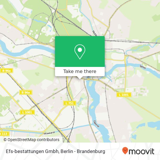 Efs-bestattungen Gmbh map