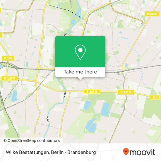 Wilke Bestattungen map