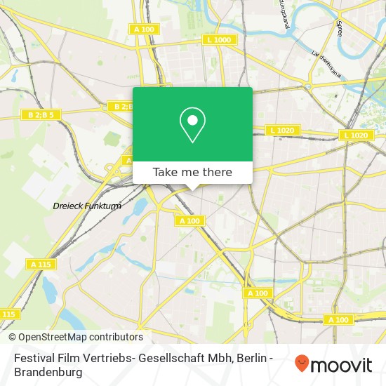 Festival Film Vertriebs- Gesellschaft Mbh map