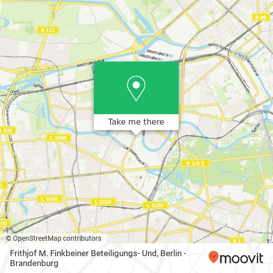Frithjof M. Finkbeiner Beteiligungs- Und map